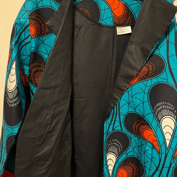 Cotton blazer, African print - Picture 4 of 4